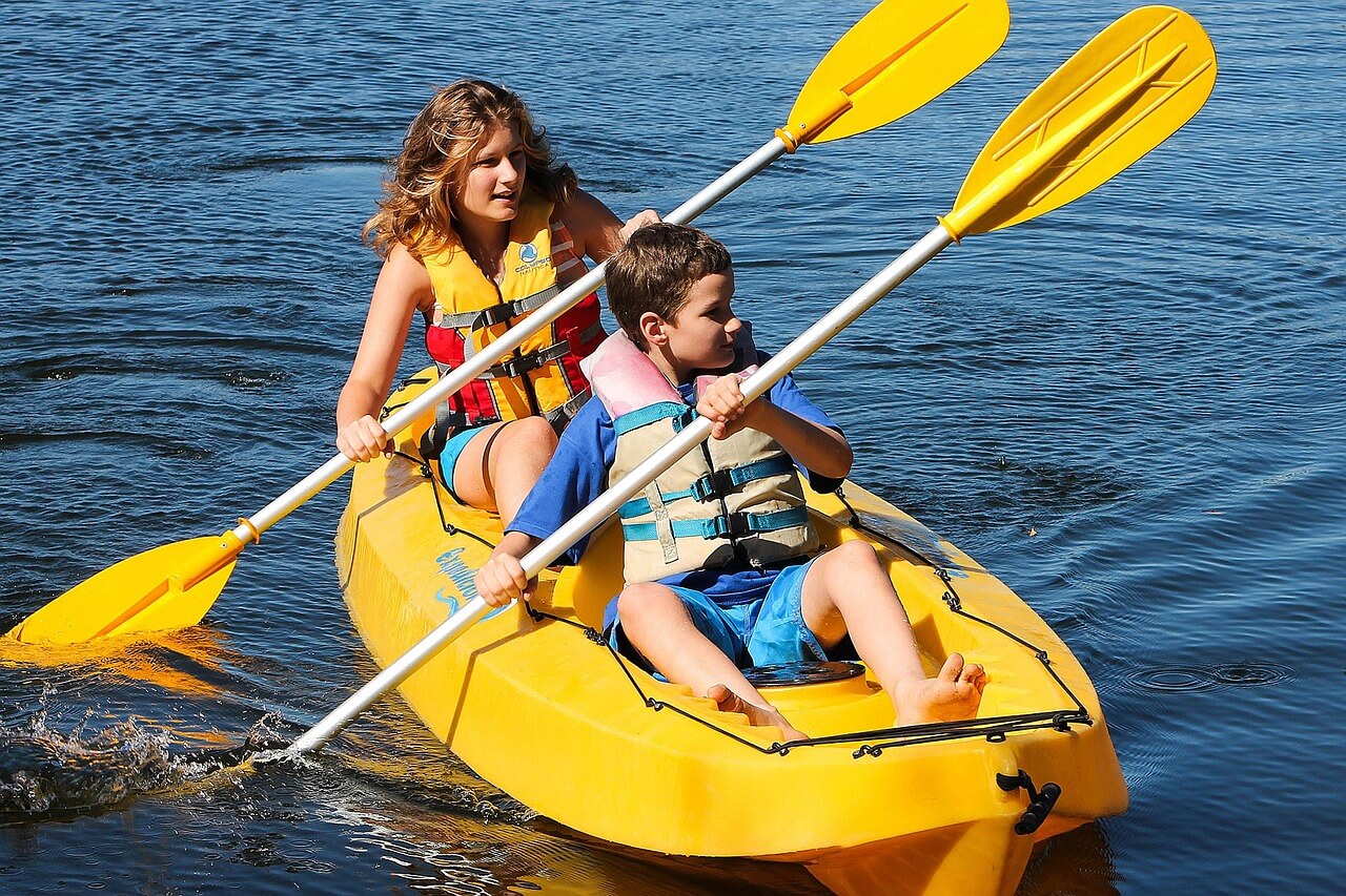 Kayak activiteit costa card